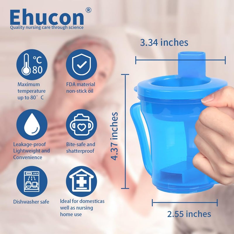 Ehucon Dysphagia Cups for Swallowing People, Provale Cup 5CC or 10CC of Liquid Each Time for Prevent Chocking - Image 4